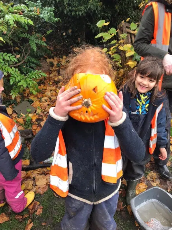 Wild about Play Forest School Holiday Camps Putney Fun with Carving Safely with Friends Creative Fun