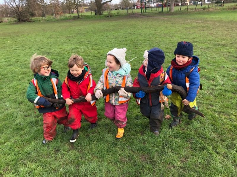 Curious learning and creativity EYFS at WIld About Play