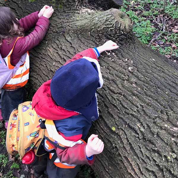 Curious learning and creativity EYFS at WIld About Play