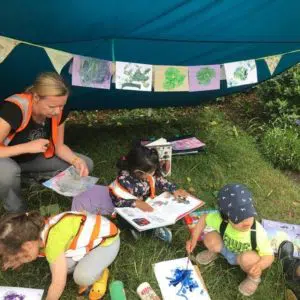 wild about play creativity fathers day celebrations paint with nature